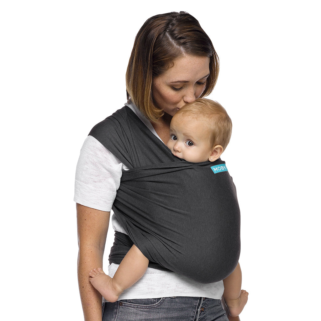 Baby Wrap Carrier 1 Day Old - Dark Grey