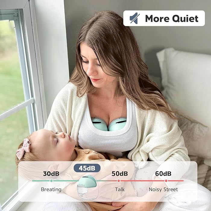 momcare شفاط الحليب اللاسلكي