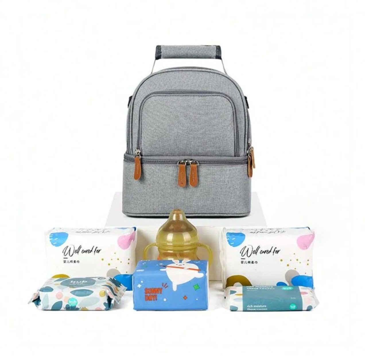 Electric breast pump bag