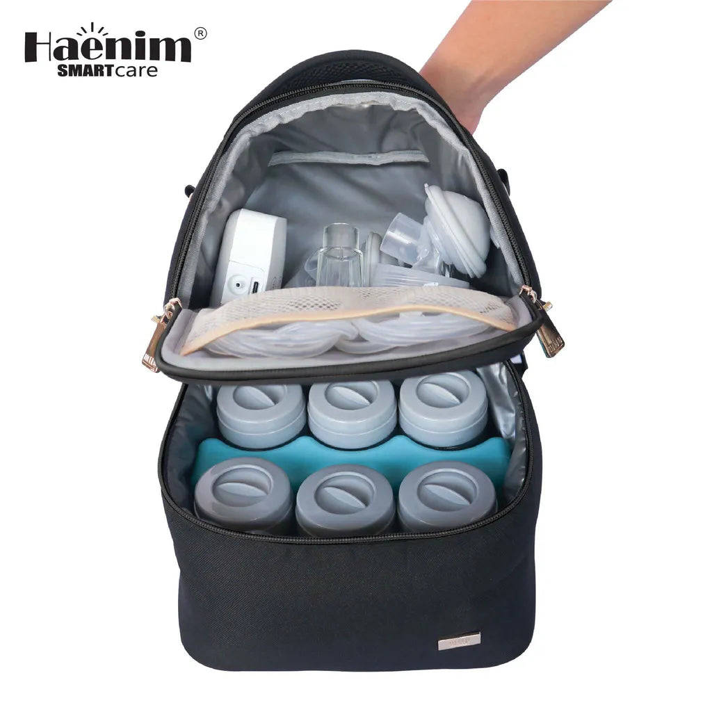 Electric breast pump bag
