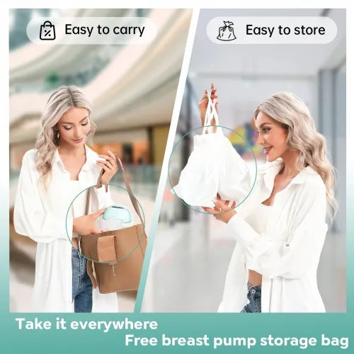 momcare شفاط الحليب اللاسلكي