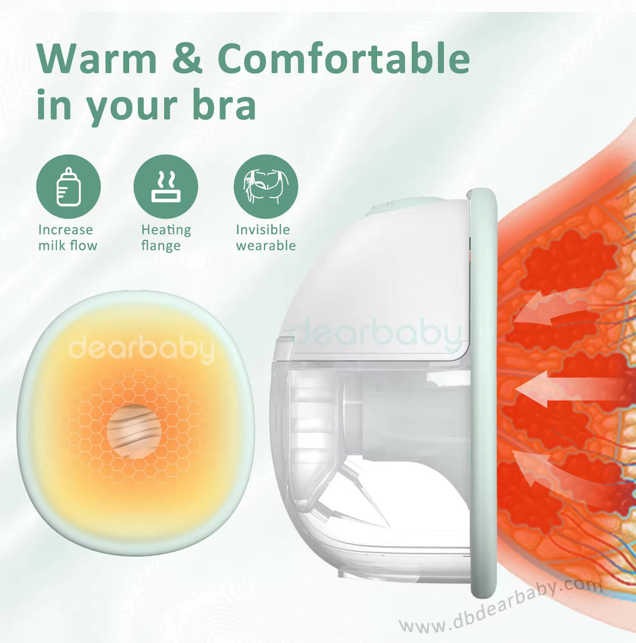 شفاط الحليب بالتدفئه الحراريه (حجز مسبق)