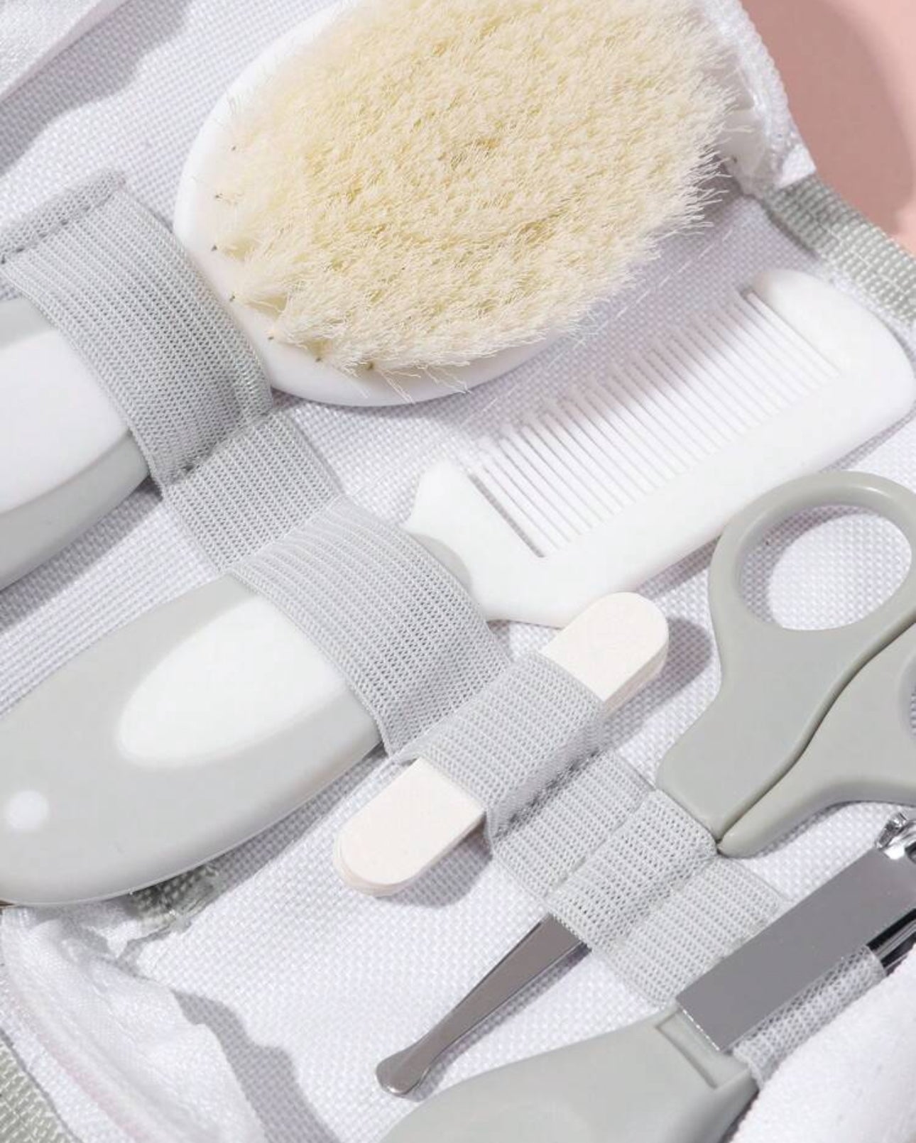 Baby care set with special bag
